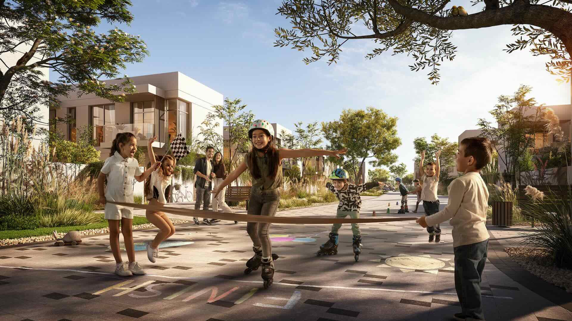 Community background texture